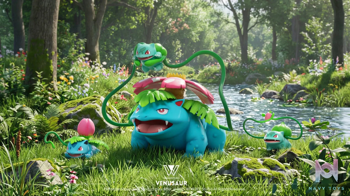 Wonder Studio – Venusaur Evolution Set Pokémon