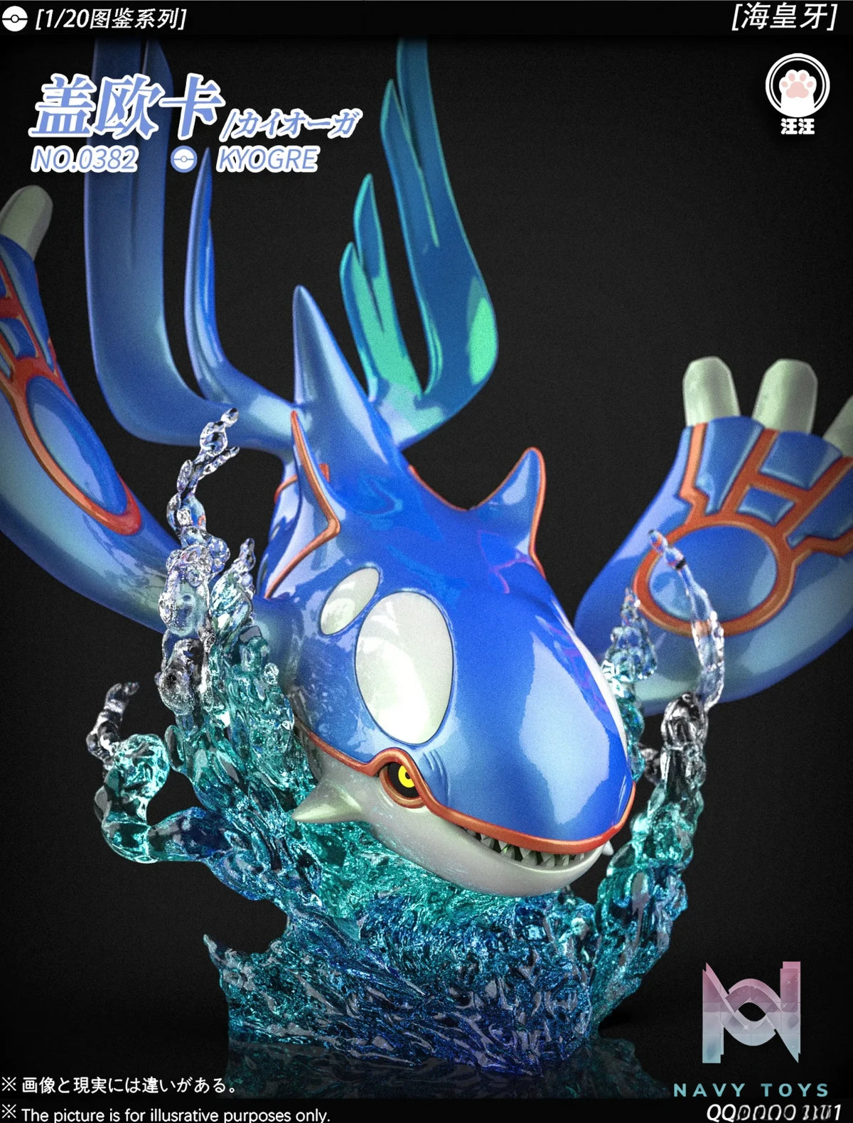 WangWang Studio – Kyogre Pokémon