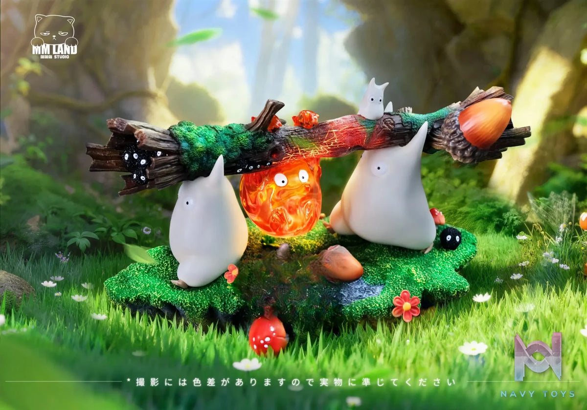 MMLAND Studio – Calcifer X Totoro Howl’s Moving Castle X My Neighbor Totoro