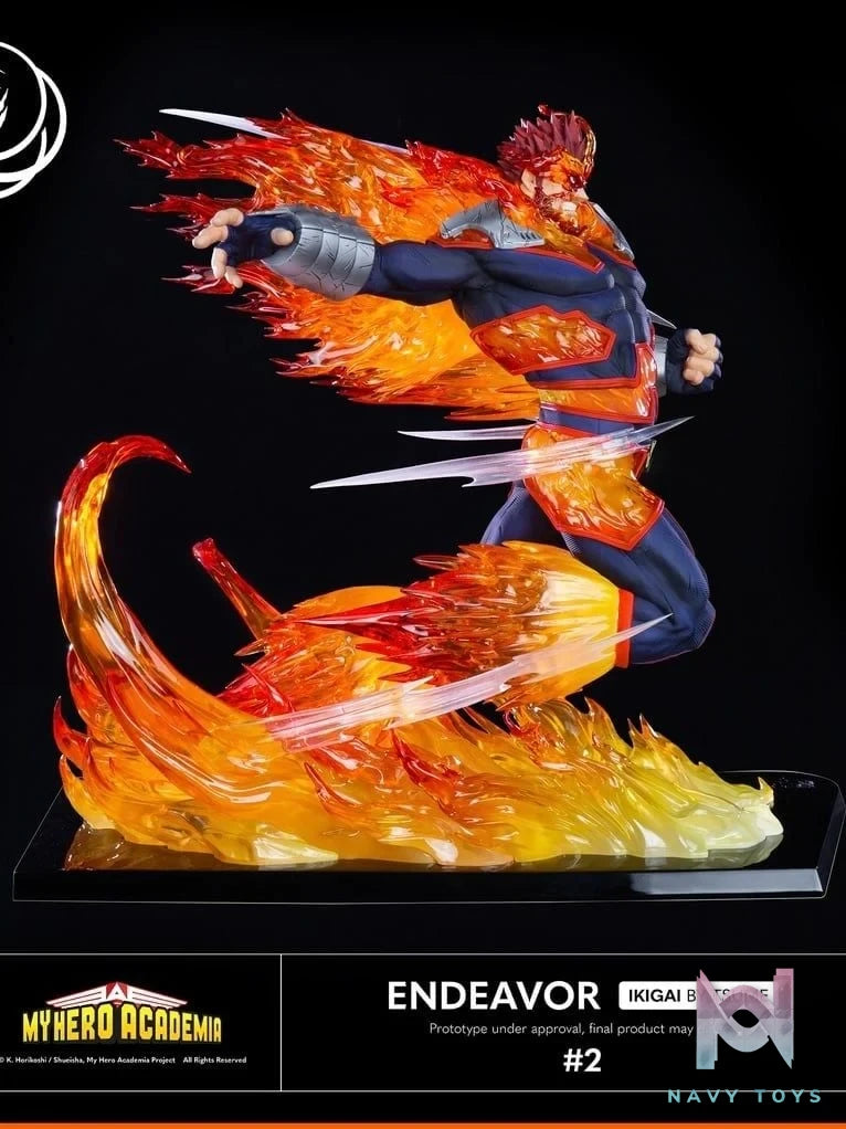 Endeavor Ikigai - My Hero Academia - Tsume Art resin statue Tsume Art Studio anime figure