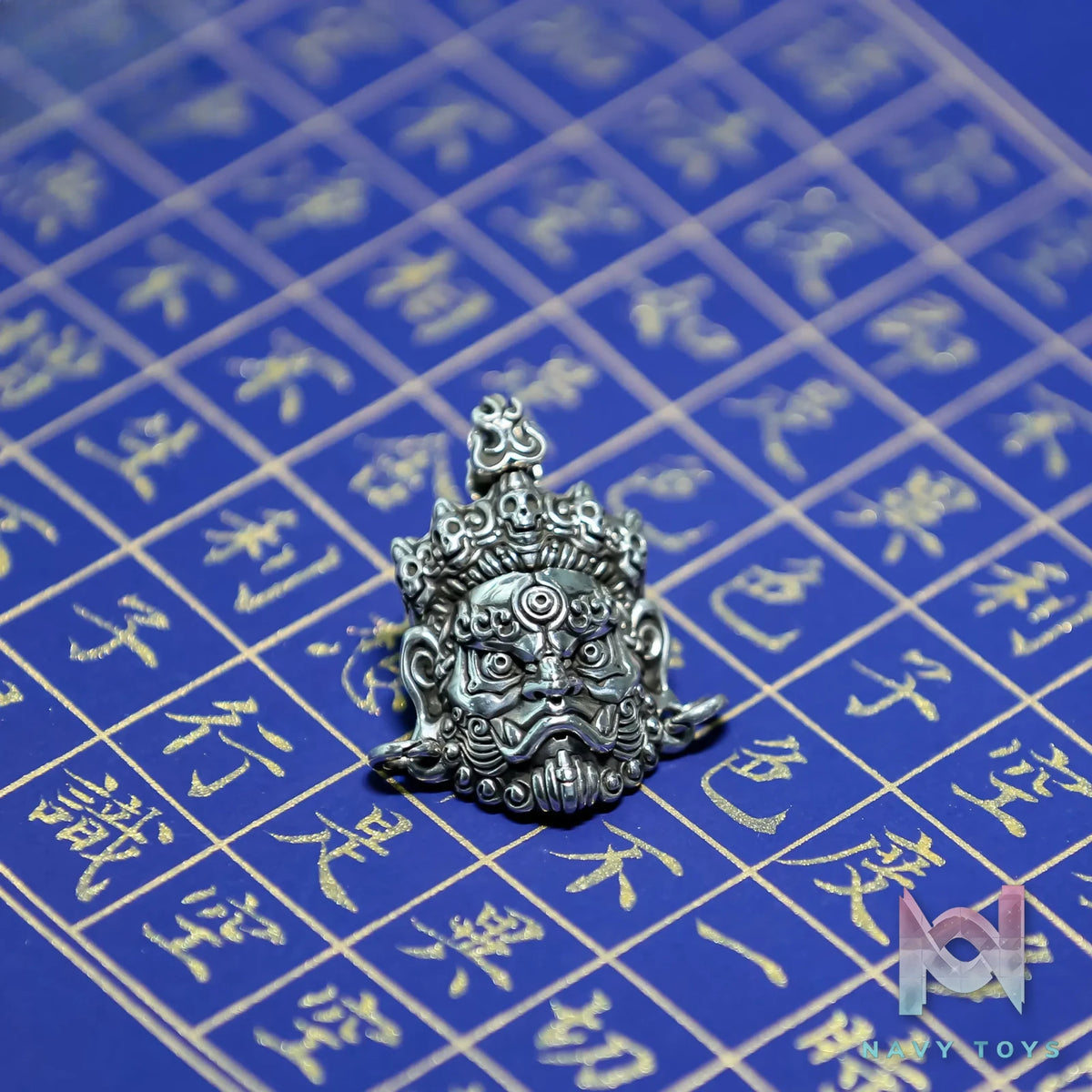 Raven Studio (silver jewelry) – Original “Great Ease” Mahakala Pendant Original