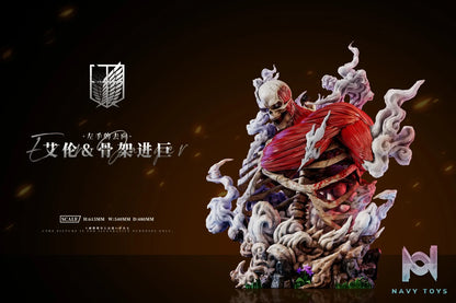 AZ Studio – Attack on Titan Where the Left Hand Goes: Eren & Skeleton Attack Titan
