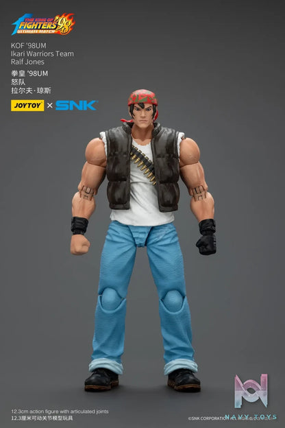 JOYTOY – 1/18 The King of Fighters 98 UM Ikari Team Leona Heidern & Ralf Jones & Clark Still JT01703 JT01710 JT01727 (Licensed)