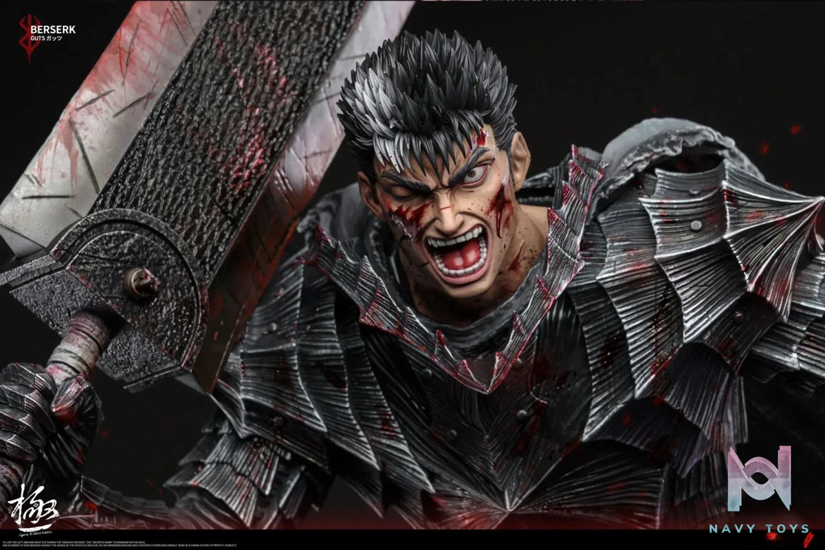 Guts - Berserk - Dream Boat Studio & Apex Studio resin statue Navy Toys anime figure