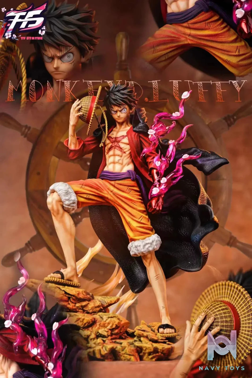 TF STATUE Studio – One Piece #1 The Five Emperors Luffy