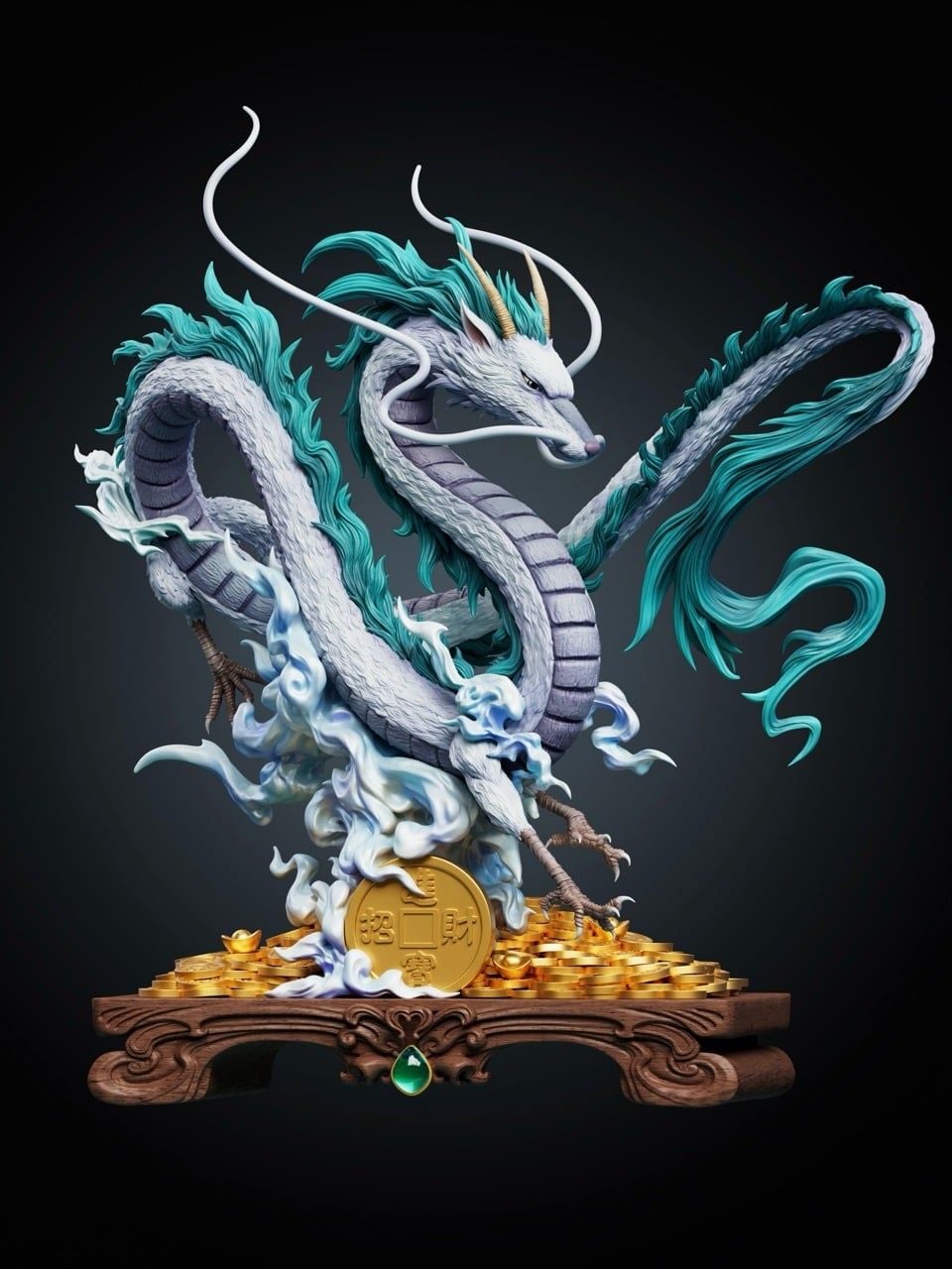 Haku - Spirited Away - WAWA Studio resin statue WAWA Studio anime figure