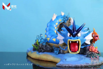 Meng Studio – Pokémon Gyarados Eco-Evolution Group Stitching Resonance #2
