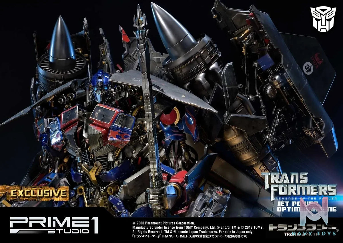 Prime 1 Studio – Museum Masterline Transformers: Revenge of the Fallen (Film) Jetpower Optimus Prime MMTFM-21 MMTFM-21CN MMTFM-21EX (Licensed)