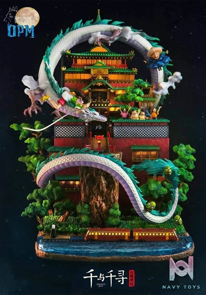 OPM Studio - Chihiro Spirited Away resin statue opm studio anime figure