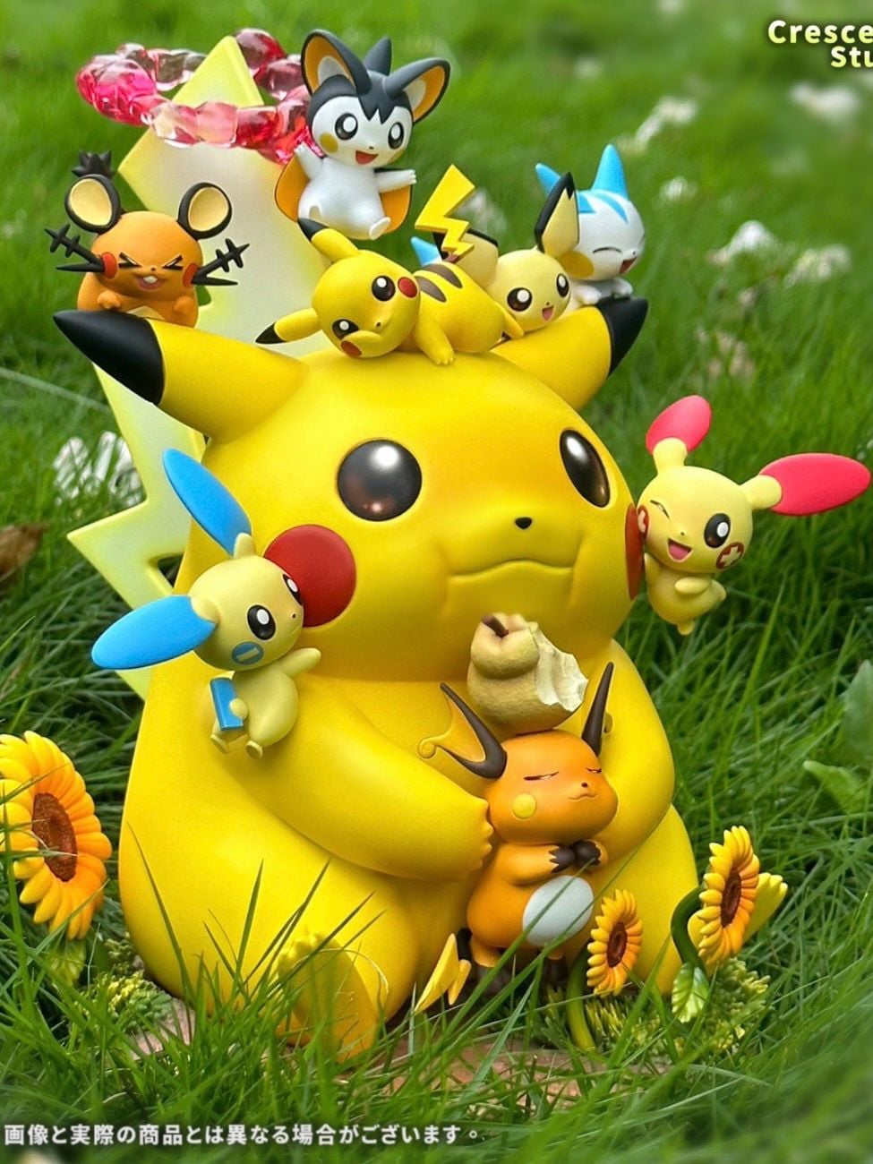 Dynamax Pikachu Family - Pokemon - Crescent Studio resin statue Crescent Studio anime figure