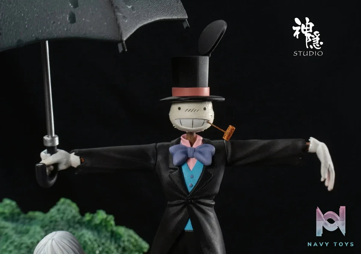 Shen Yin Studio - Howl's Moving Castle Silhouette Moment Series Turnip Head's Guardian resin statue Navy Toys anime figure