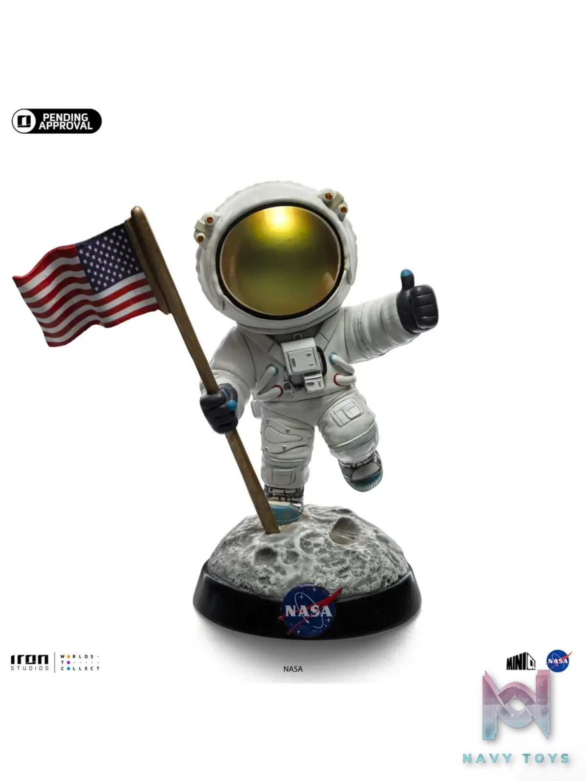 Iron Studio – Marvel MiniCo Series Spider-Man & Splinter & Apollo 11 Astronaut & Captain America (Licensed)