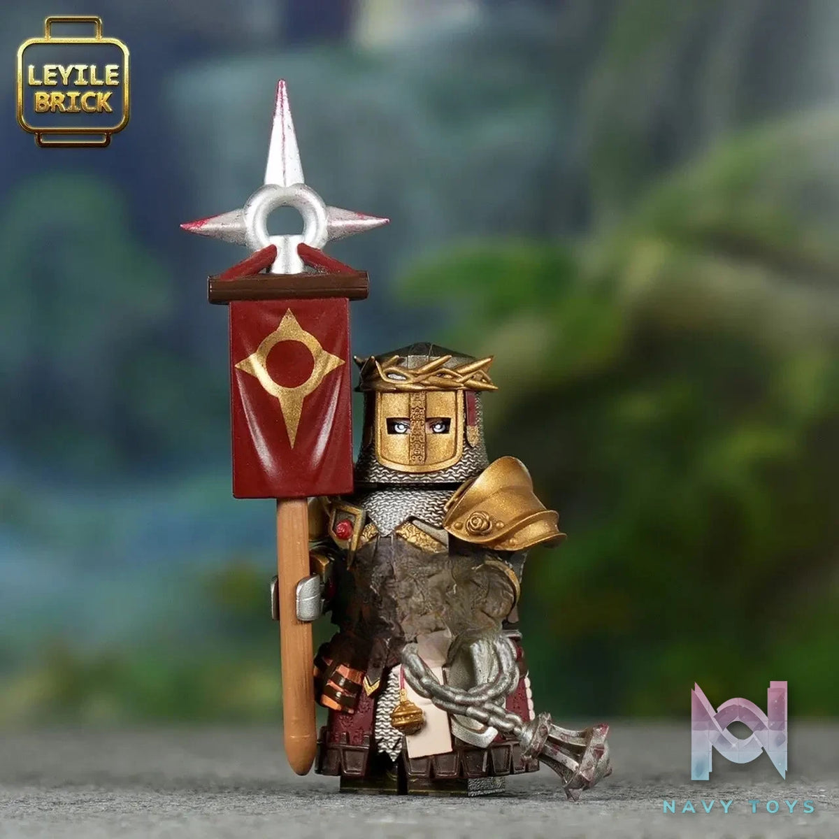 LEYILEBRICK Studio – Louis IX Knight Series Original