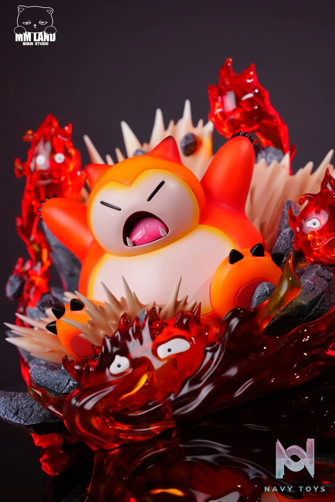 MMLAND Studio – Snorlax X Calcifer Pokémon X Howl’s Moving Castle