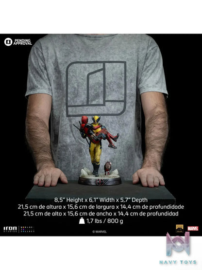 Iron Studio – Marvel Deadpool and Wolverine Statue MARCAS104724-10 (Licensed)