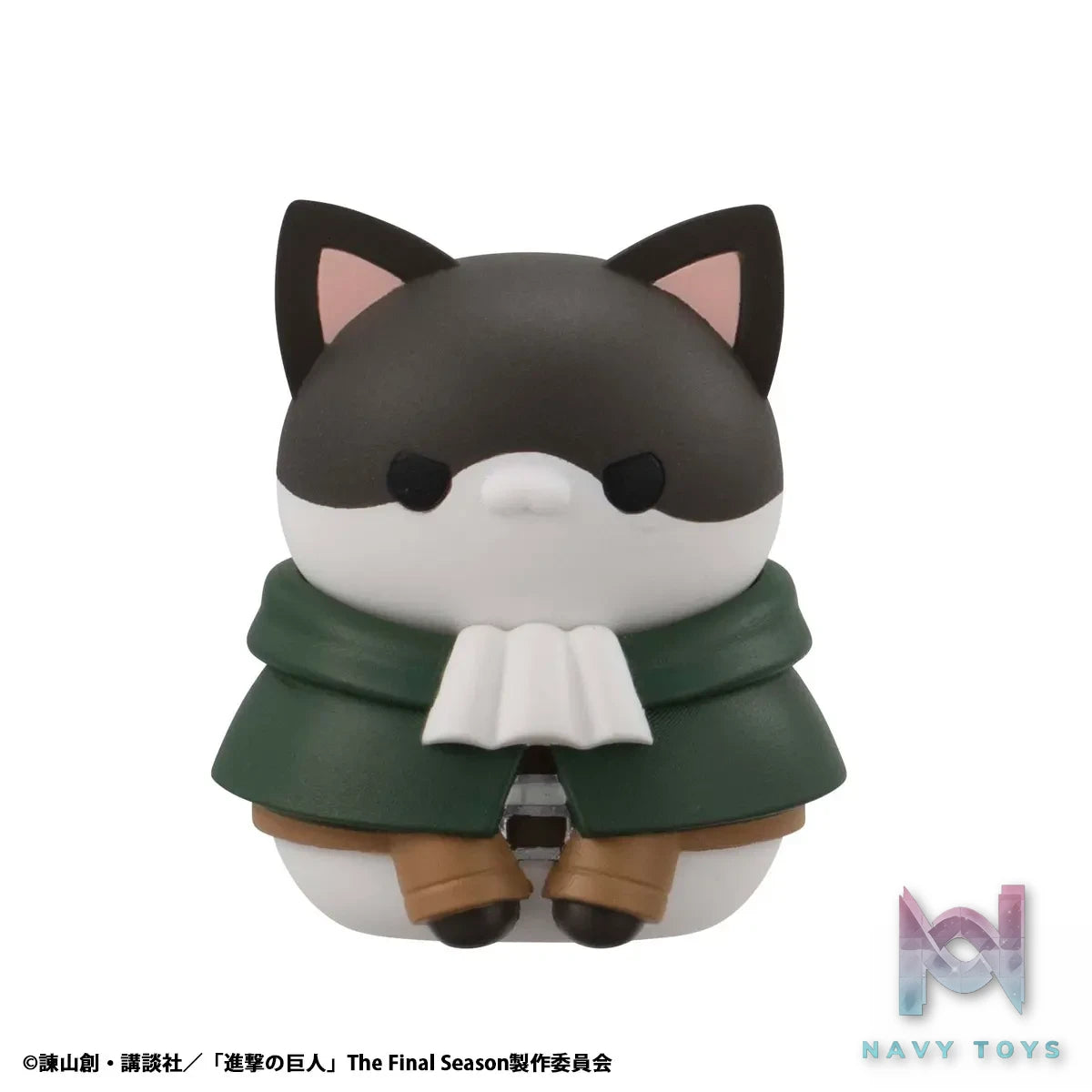 Megahouse – MEGA CAT PROJECT Attack on Titan Shingeki no Nyanko Survey Corps Group danyan! 8Pack BOX (Licensed)