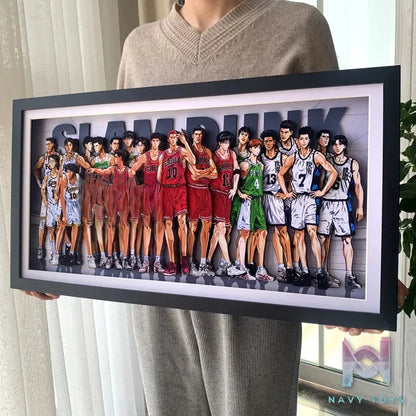 KALA HOME Studio – Slam Dunk Multiple Characters #08 3D Decorative Painting Slam Dunk
