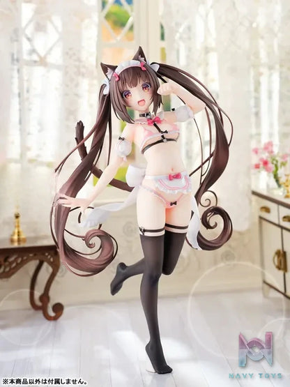 Orchid Seed – Nekopara Vanilla X Chocola Micro Bikini Maid 1/5.5 Complete Figure (Licensed)