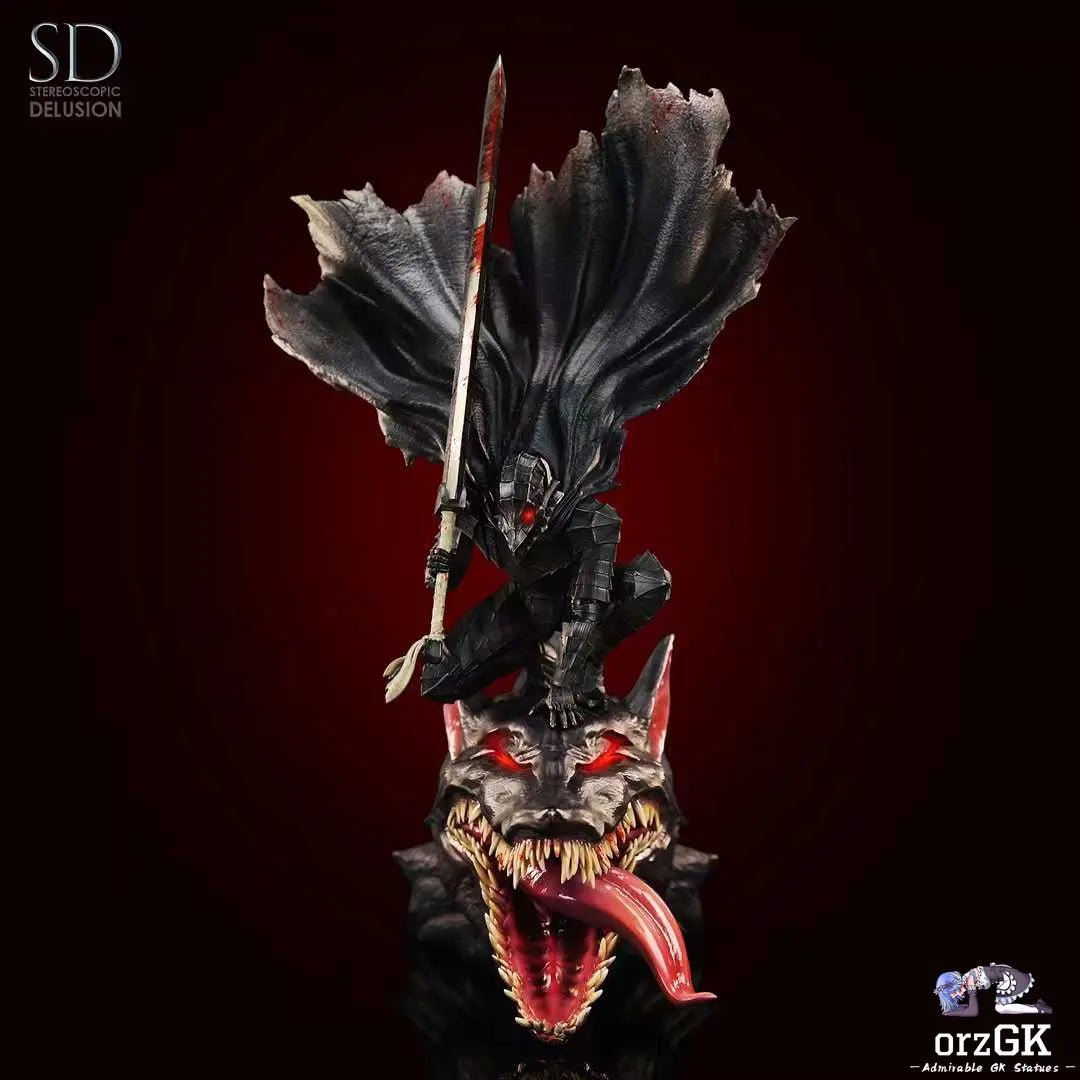 Guts - Berserk - Stereoscopic Delusion Studio resin statue Navy Toys anime figure