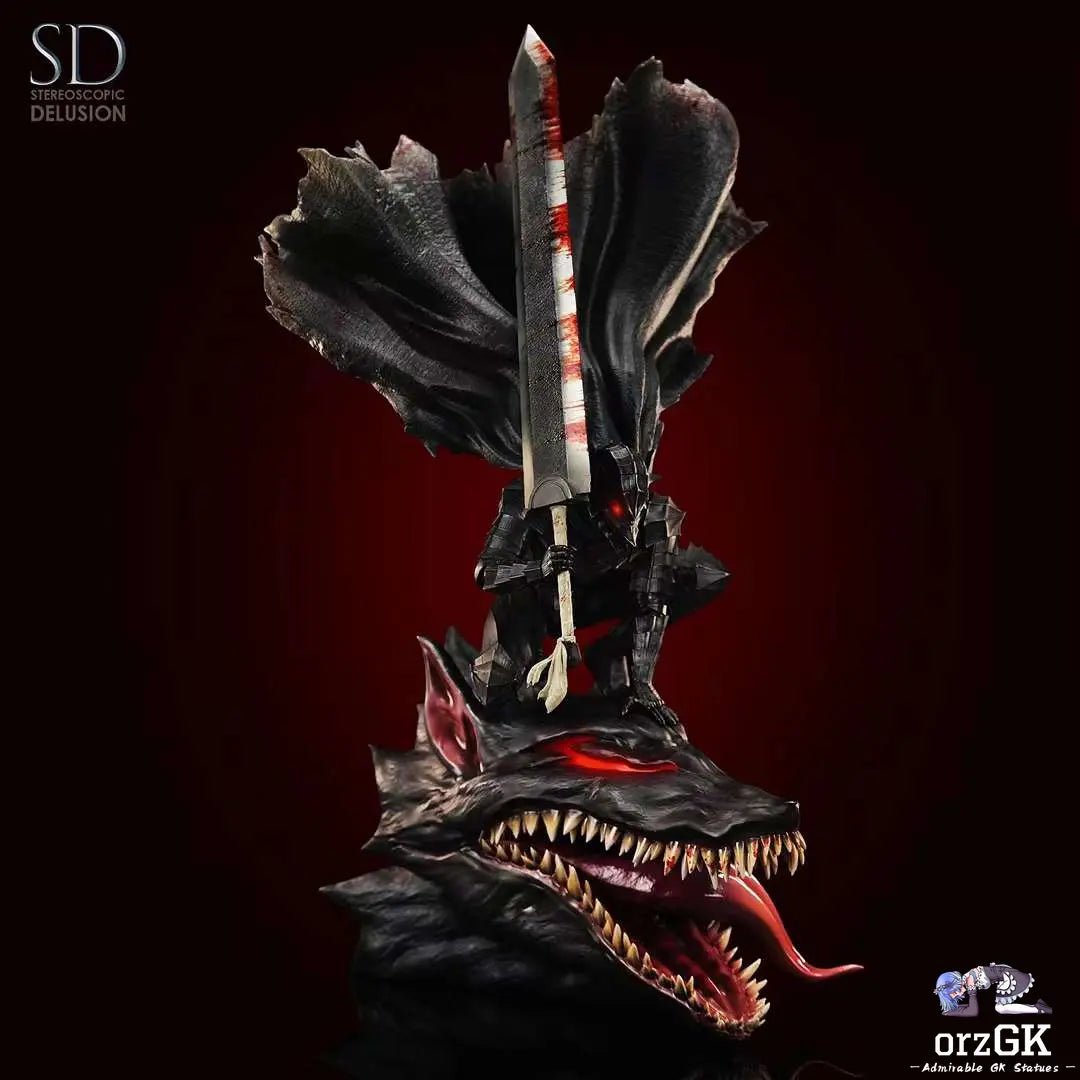 Guts - Berserk - Stereoscopic Delusion Studio resin statue Navy Toys anime figure