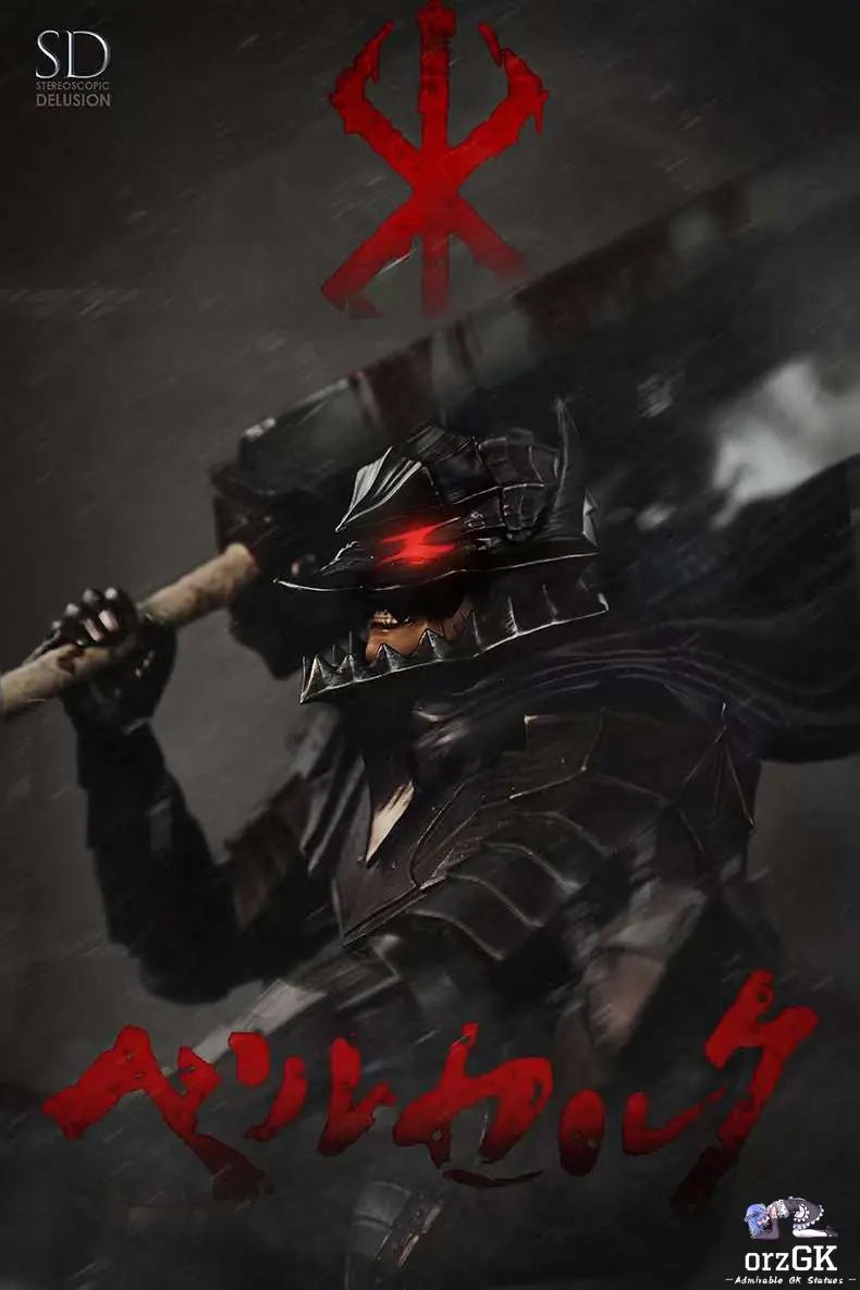 Guts - Berserk - Stereoscopic Delusion Studio resin statue Navy Toys anime figure