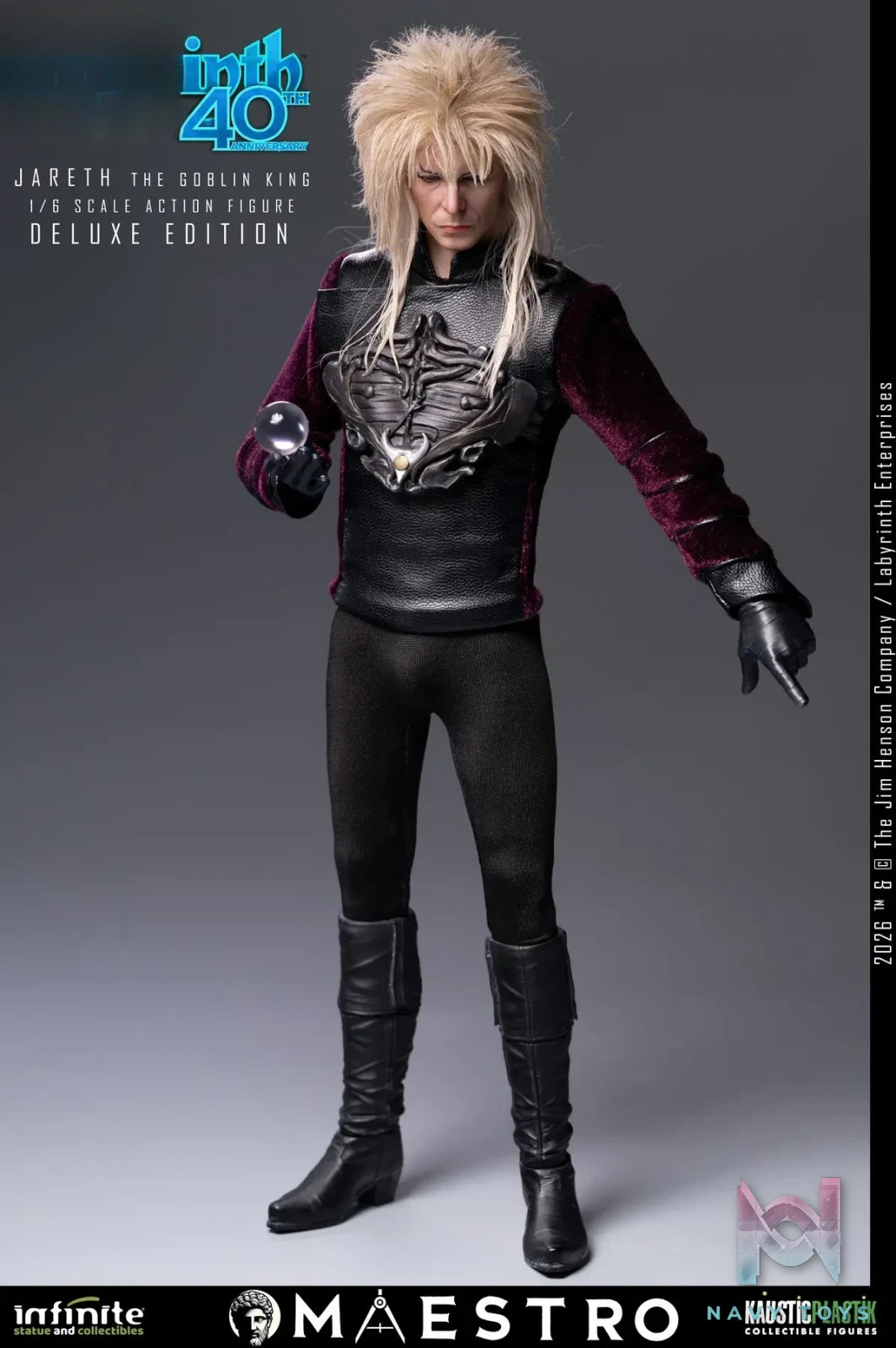 Infinite Statue – LABYRINTH JARETH THE GOBLIN KING 1/6 SCALE ACTION FIGURE (Licensed)
