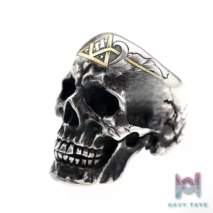 Raven Studio (silver jewelry) – Original Exclusive Design RS Skull Ring Original