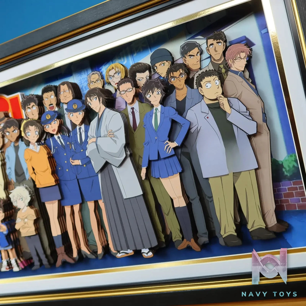 KALA HOME Studio – Detective Conan Multiple Characters #05 3D Decorative Painting Detective Conan