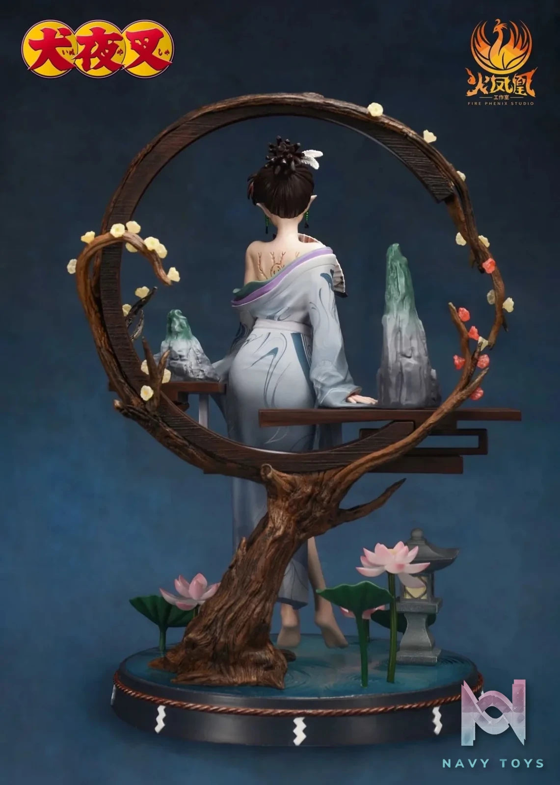 Kagura resin statue Fire Phenix Studio anime figure