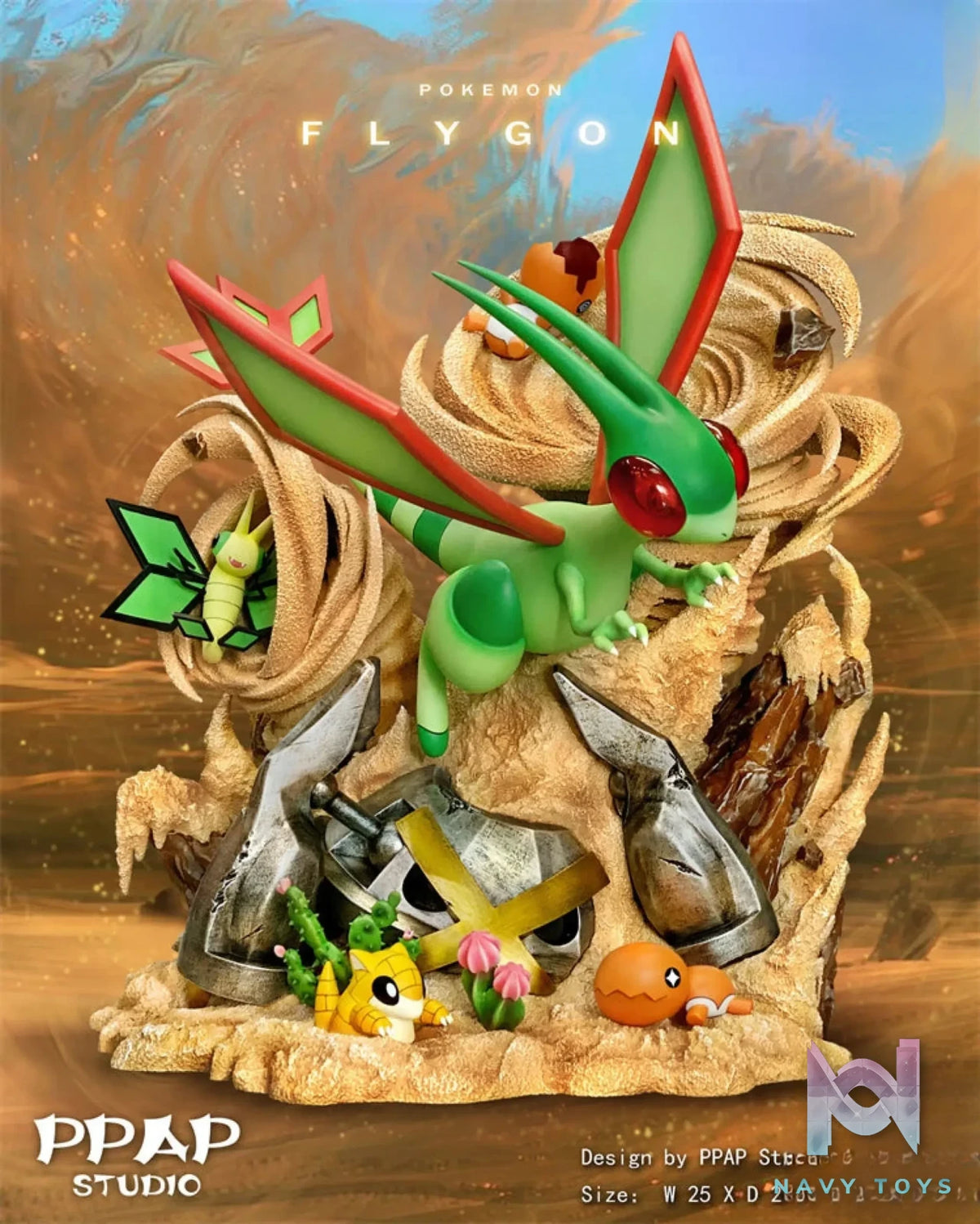 PPAP Studio – Pokémon Family Evolution Series Flygon