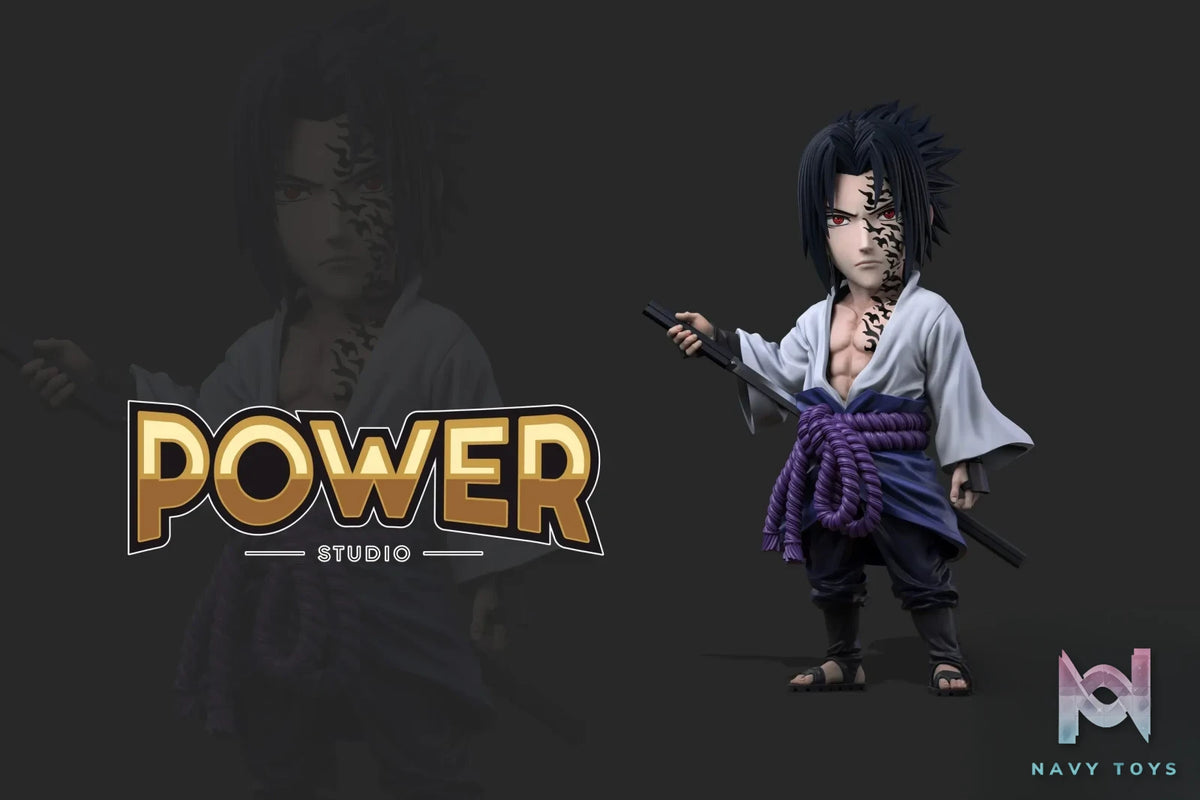 Power Studio – Naruto White clothes Uchiha Sasuke