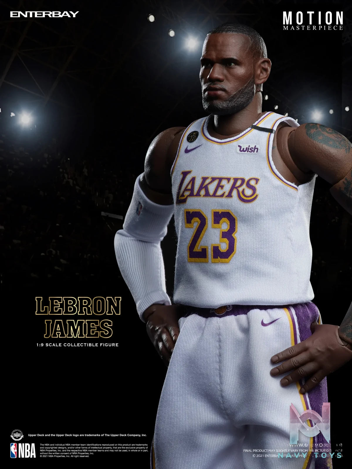 LeBron James 1/9 Scale Action Figure… – ENTERBAY Studio | Navy Toys