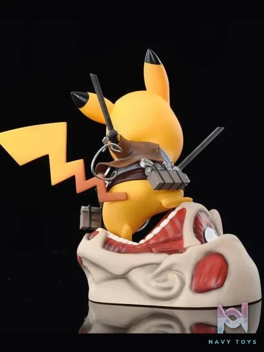 Pikachu Attack on Titan - Masker Studio resin statue Masker Studio anime figure