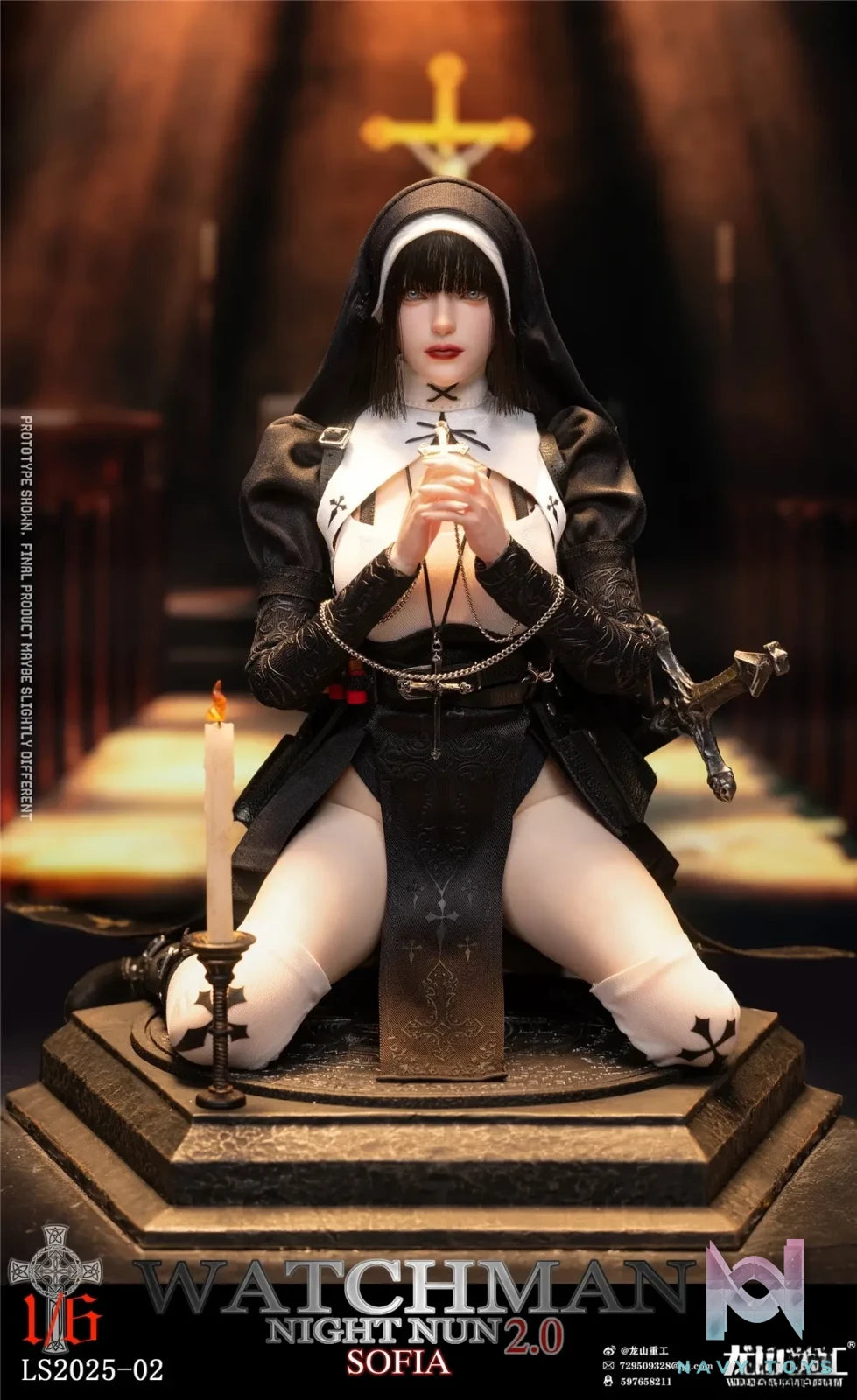 Long Shan Jin Shu Studio – Original LS2025-02 1/6 Redemption of the Night second round Sophia AB (Licensed)