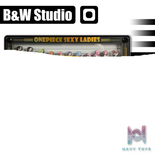 B&W Studio – ONE PIECE Sexy Ladies Hancock & Robin & Nami & Rebecca & Perona & Uta Desktop Decorative Card Tile