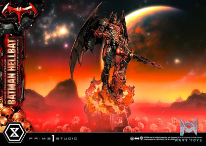 Prime 1 Studio – Ultimate Premium Masterline Batman (Comics) Batman Hellbat Concept Design by Josh Nizzi UPMDC-06 UPMDC-06DX UPMDC-06DXS (Licensed)