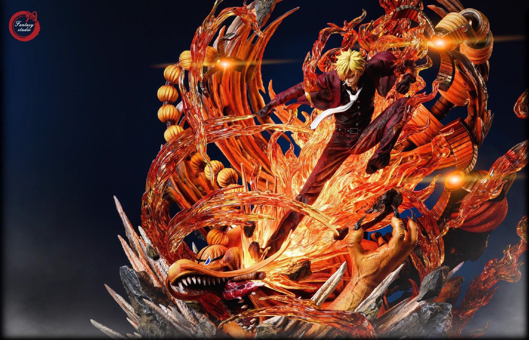 Sanji vs Queen - Fantasy Studio resin statue Fantasy Studio anime figure