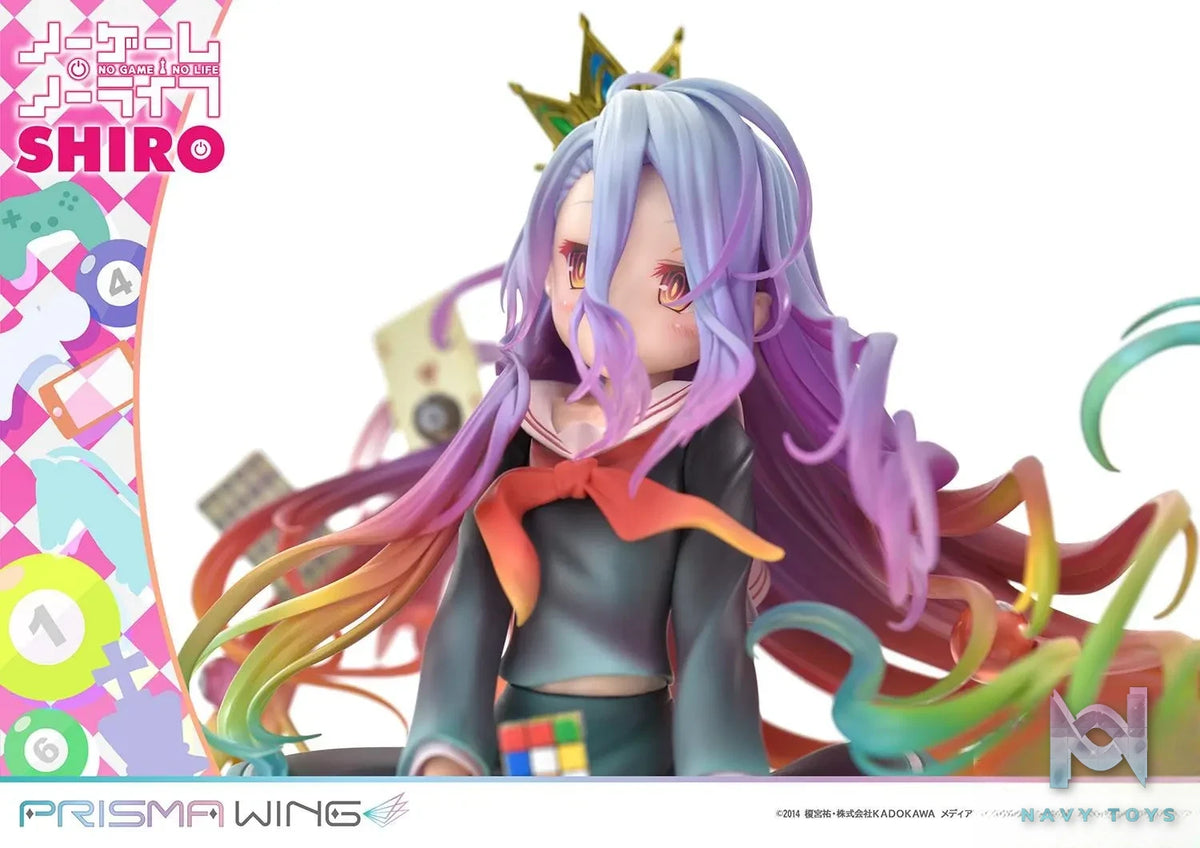 Prime 1 Studio & PRISMA WING Collection – NO GAME NO LIFE Shiro PWNGNL-01P (Licensed)