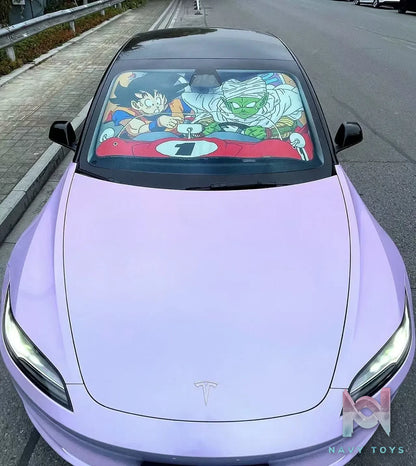 Plover Studio – Dragon Ball Son Goku & Piccolo & Kaioshin Car Sunshade