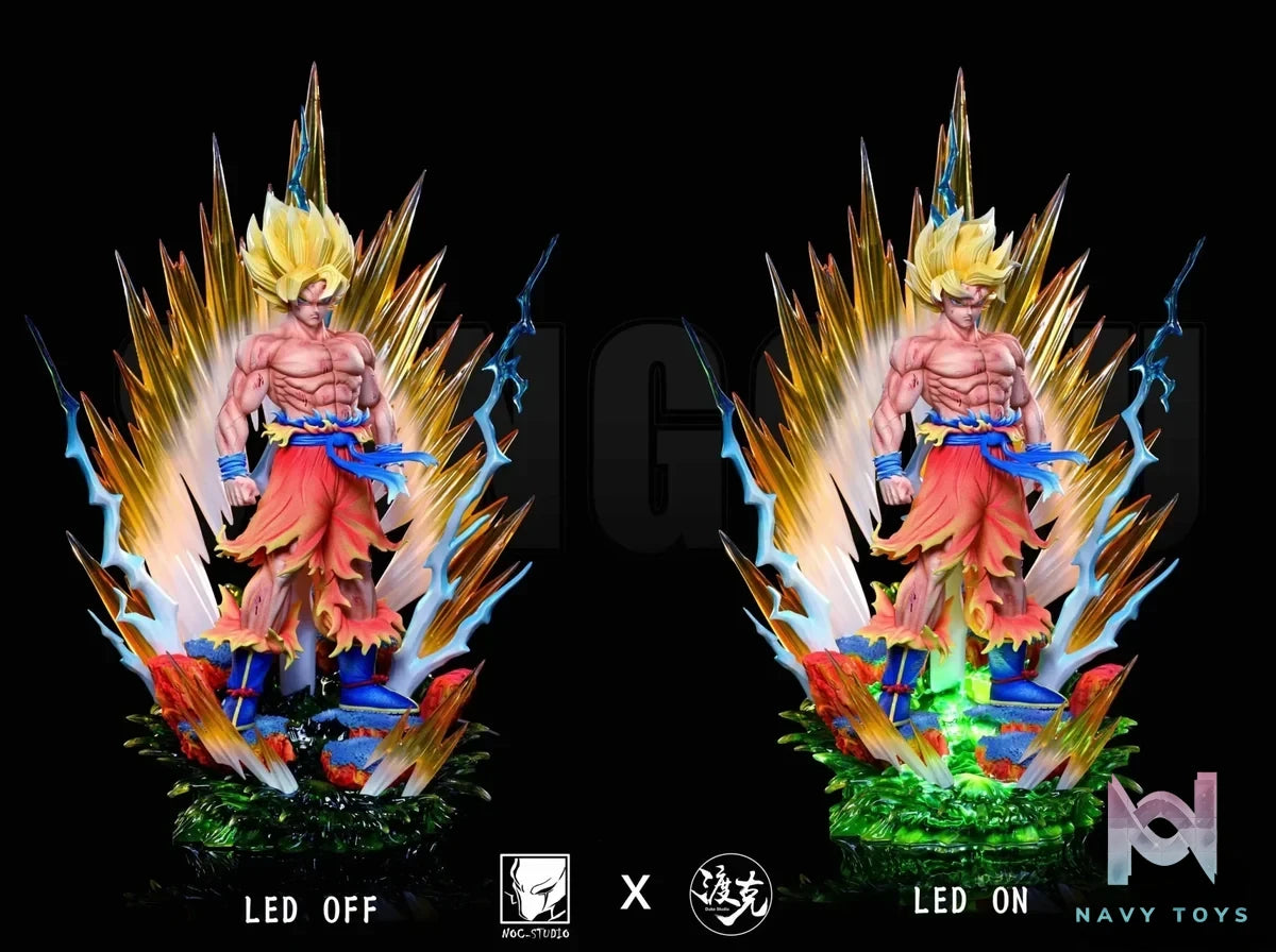Noc Studio & Du Ke Studio - Dragon Ball Ultra Instinct Goku 2.0 resin statue Navy Toys anime figure