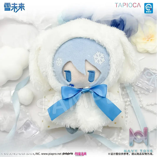 TAPIOCA – Hatsune Miku Cape Plush X Donut Plush Snow Miku Ver. (Licensed)
