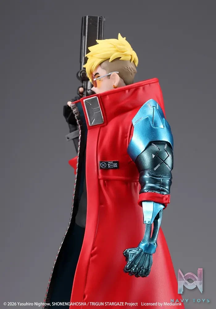 Kotobukiya – OSHI WORKS Vash the Stampede TRIGUN STAMPEDE 1/7 Complete Figure (Licensed)