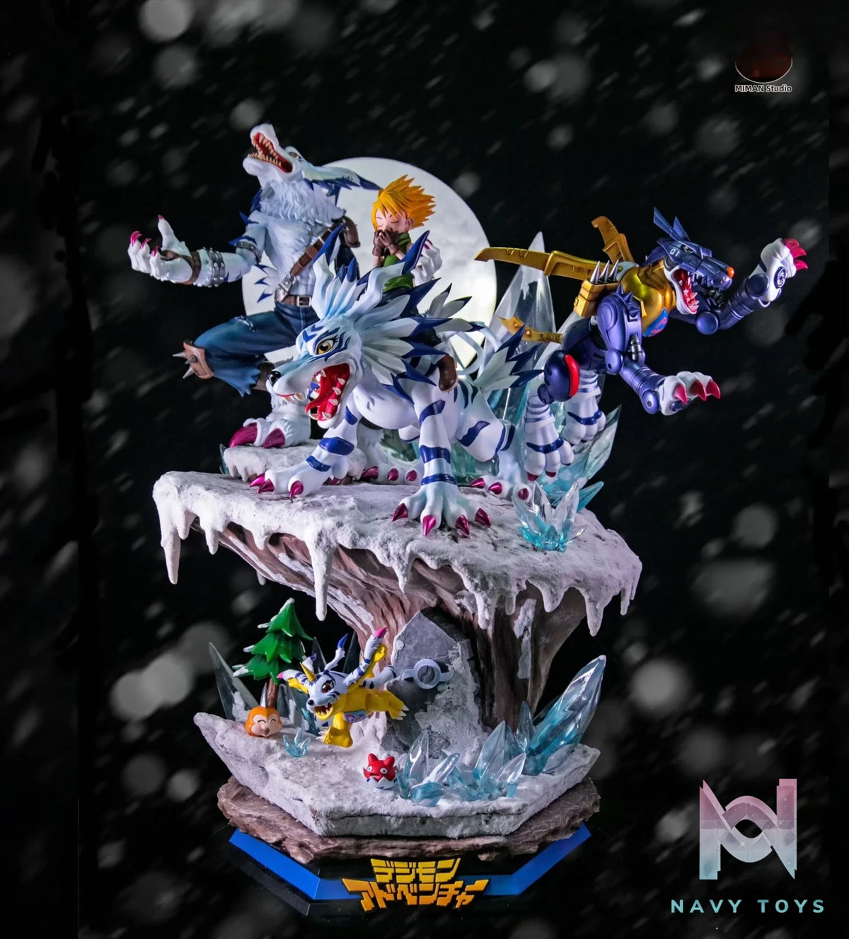 Mi Man Studio – Digimon Gabumon Evolution Series
