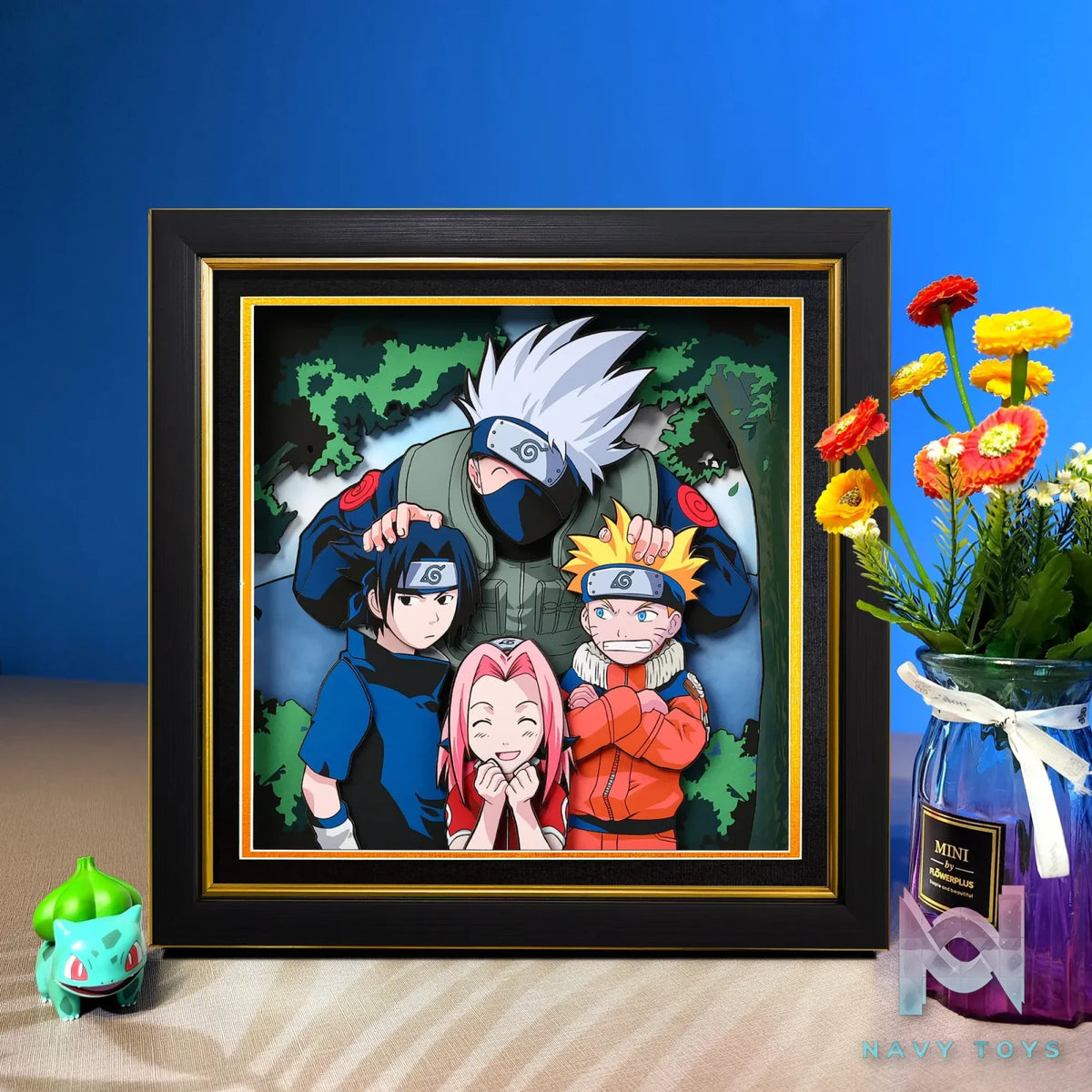 Yu Zhi Jiang Studio – Naruto Multiple Characters Series #7 3D Decorative Painting Naruto