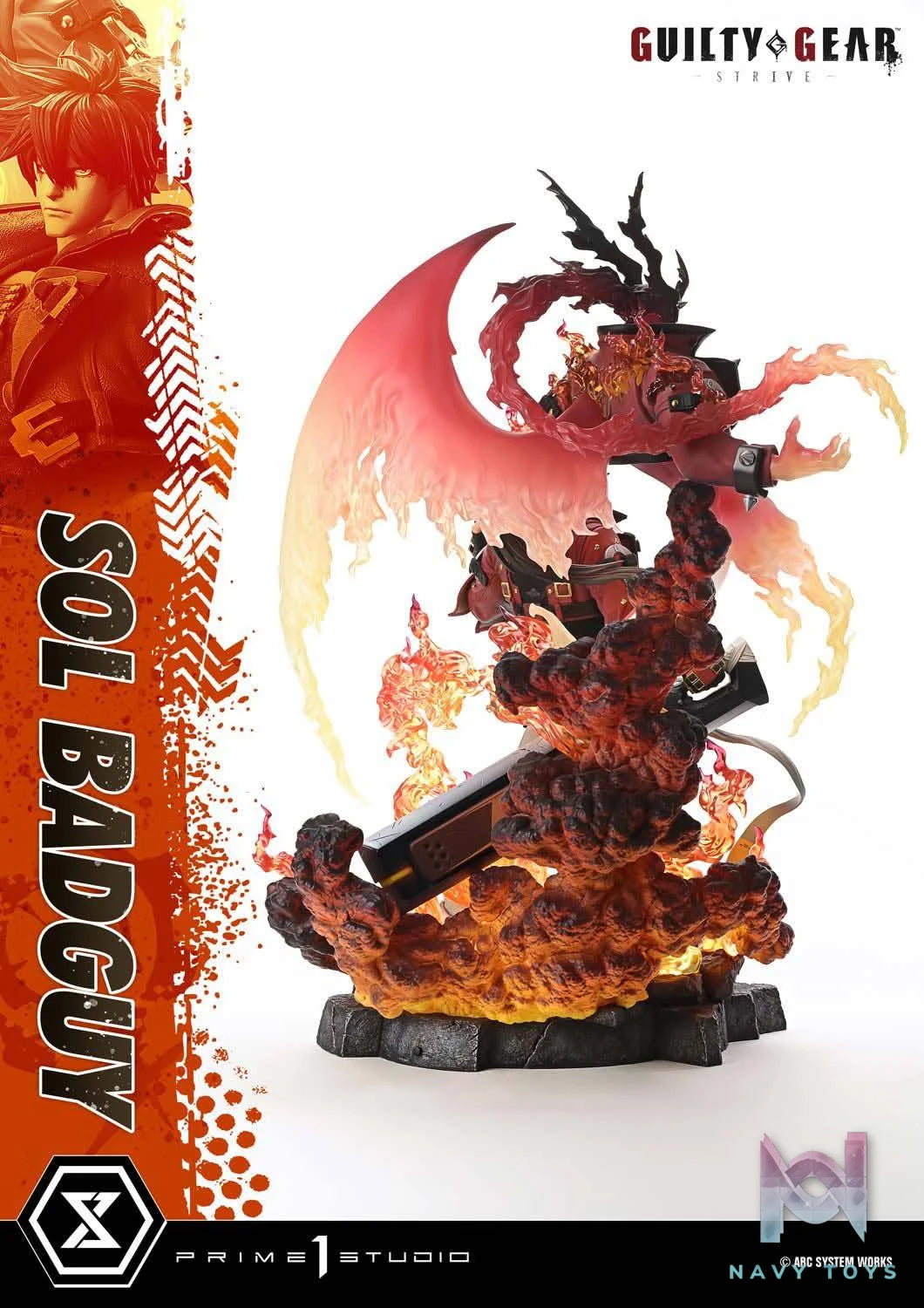 Sol Badguy resin statue prime 1 studio anime figure