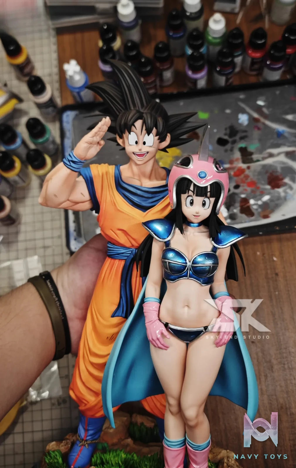 Sky End Studio – Goku Youth x Chichi Youth Dragon Ball