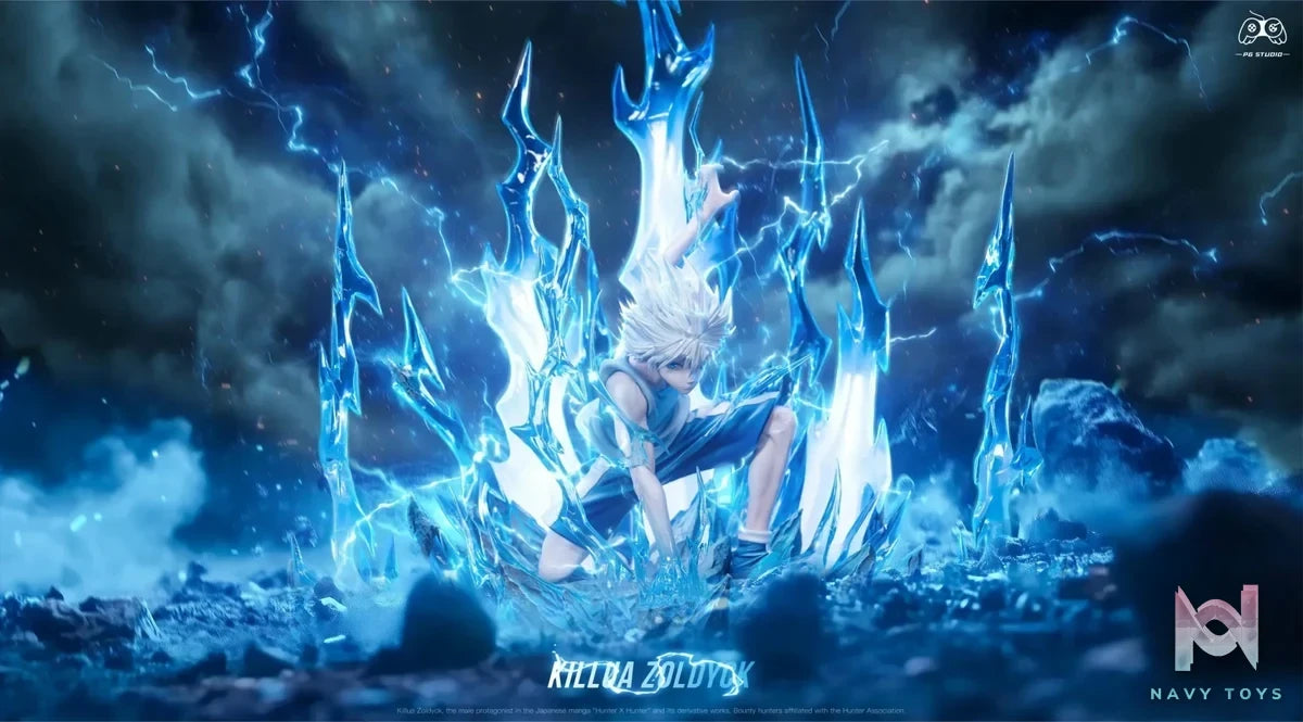 PG Studio - Hunter x Hunter Killua 4.0 resin statue Navy Toys anime figure