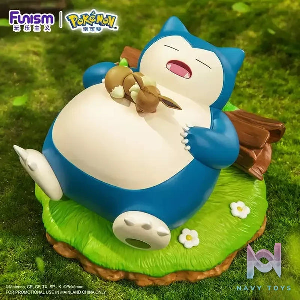 Funism Studio – Pokémon Snorlax X Eevee Figure (Licensed)