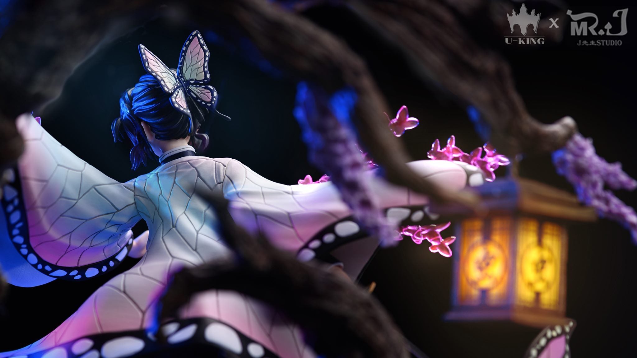 Kochou Shinobu - U - King x MrJ Studio resin statue u king studio anime figure