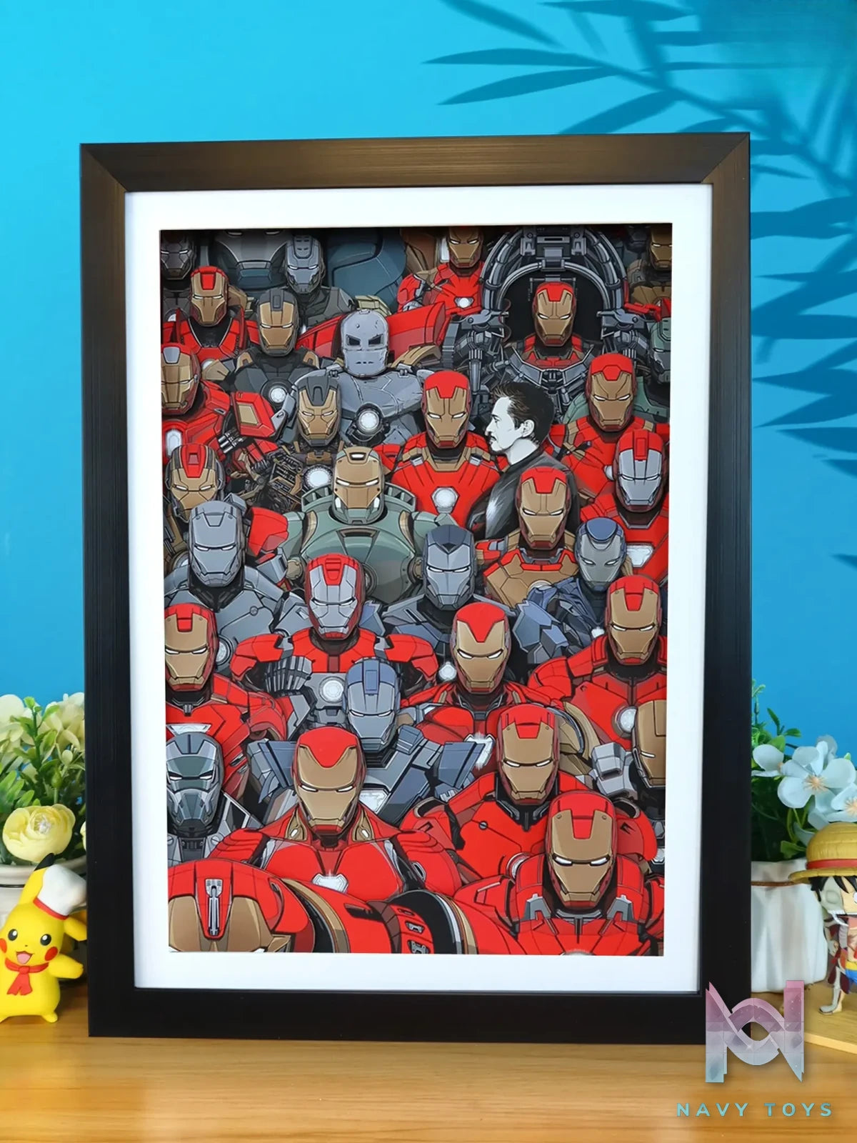 KALA HOME Studio – Iron Man Mark Series #03 3D Decorative Painting Marvel